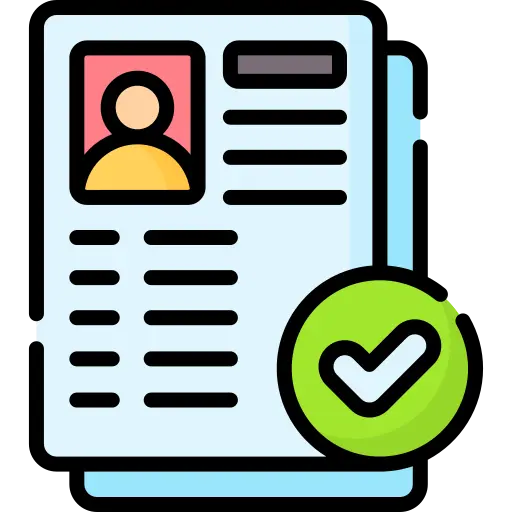 Easy customer registrations icon